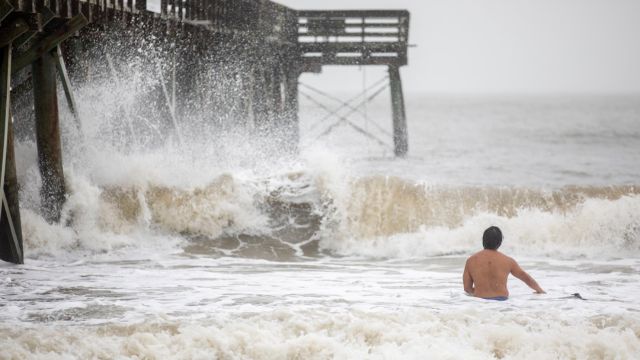 Heavy Thunderstorms Are Moving Out to Sea From North and South Carolina