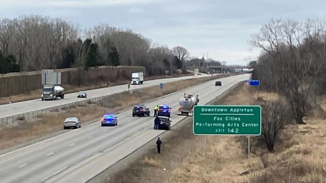 Crash on I-41 Closes All Southbound Lanes in Appleton; Expected Delays for Two Hours