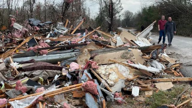 Heavy Rain and Thunderstorms Sweep Across Louisiana, Mississippi, and Alabama