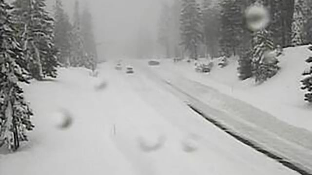 Sierra Nevada and Northern Nevada Will Get Snow and Rain From a Storm System