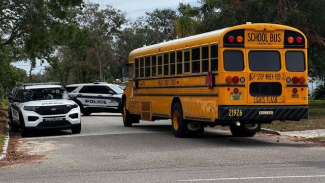 St. Pete Teen Hospitalized After Accidental Self-Inflicted Gunshot on School Bus, Police Report