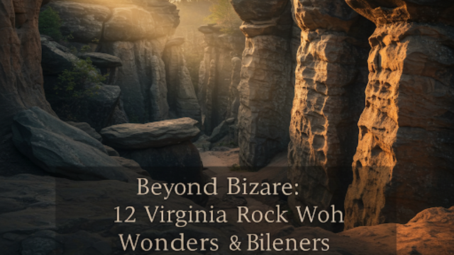 Beyond Bizarre: 12 Virginia Rock Wonders You Won't Believe