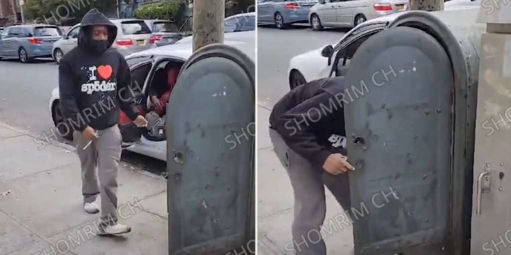 NYC Man Arrested for Stealing Mail from USPS Box in Brazen, Caught-on ...
