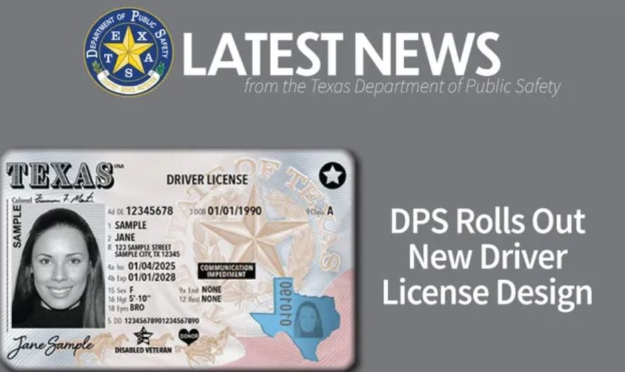 Texas Unveils Redesigned Driver’s License with Enhanced Security Features