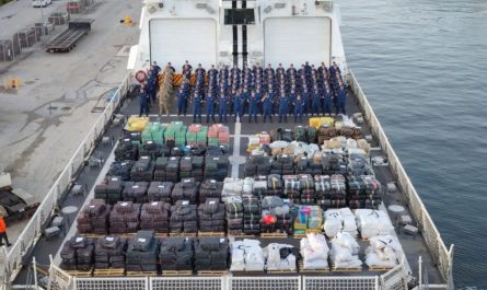 US Coast Guard Makes Historic Drug Bust With 70,000-Pound Seizure