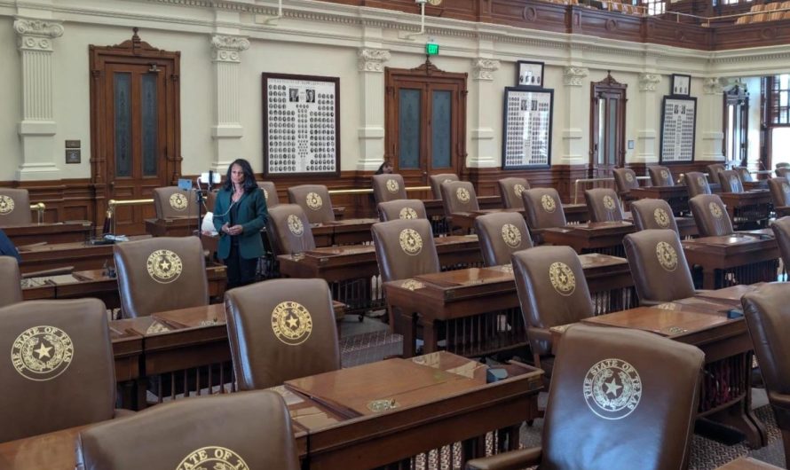 Fort Worth Rep. Collier refuses to leave Texas House, protesting state trooper escorts