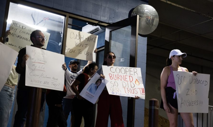 Displaced Cooper tenants ask judge to protect belongings, say trust is lost after the fire