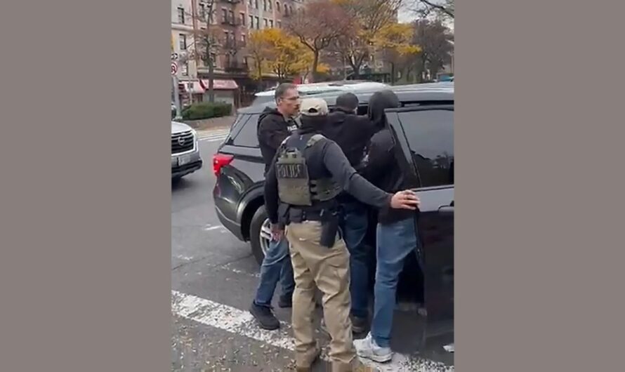 Bystanders Film Tense Struggle as Federal Agents Remove Man from Vehicle in NYC