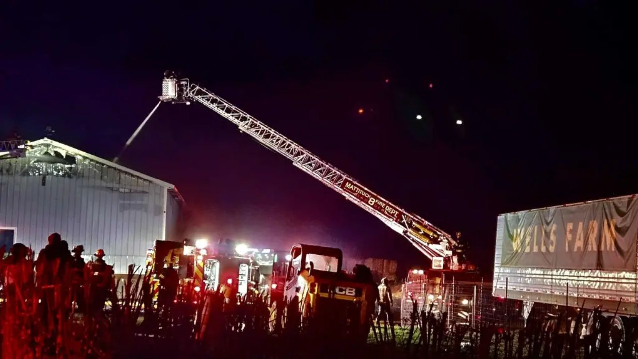 Fire Ravages Long Island Wells Farm, Leaving Family and Animals Devastated