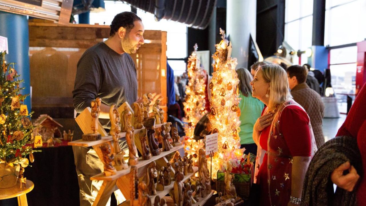 Huntsville Holiday Market Shopping, Live Music, Rides, and Seasonal Treats