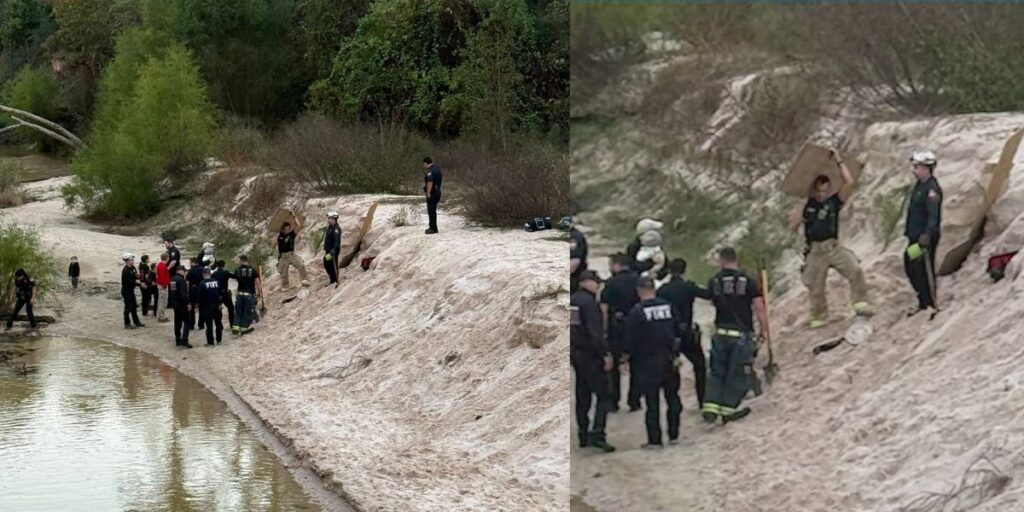 Texas Thanksgiving Outing Turns Frightening after 12-Year-Old Girl Becomes Buried in Sudden Sand Collapse (1)