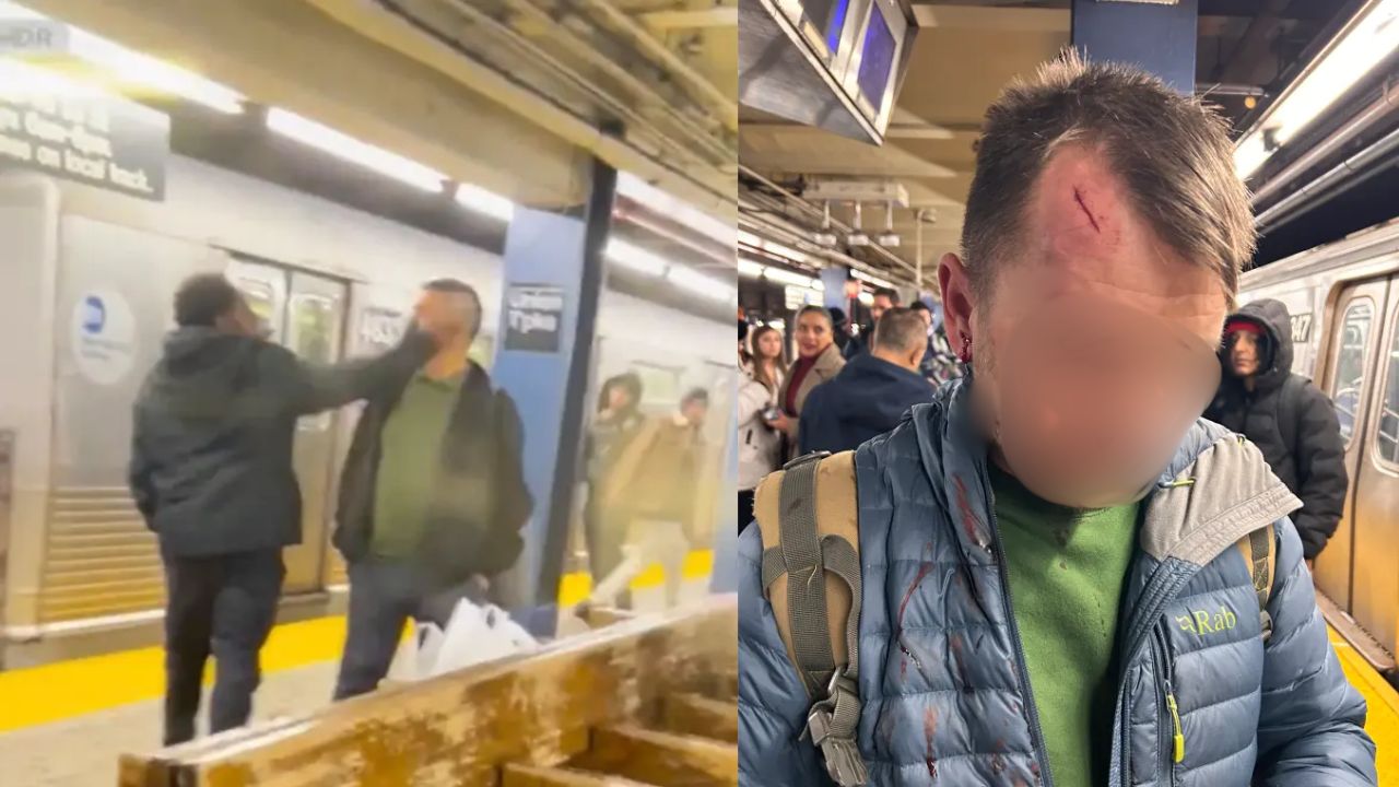 Two Men Injured in Shocking Subway Slashing at Union Turnpike Station in Queens; Suspect at Large