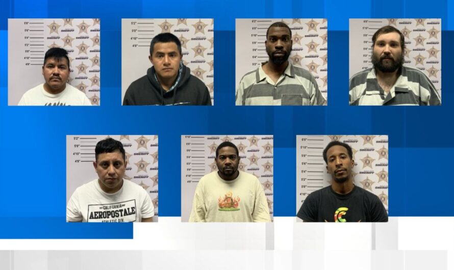 Decatur Police Arrest Seven Men in Online Child Exploitation and Human Trafficking Operation