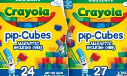 Nationwide Recall of CreateOn Crayola Pip-Cube Sets; Magnetic Building Kits Recalled Over Serious Safety Risk