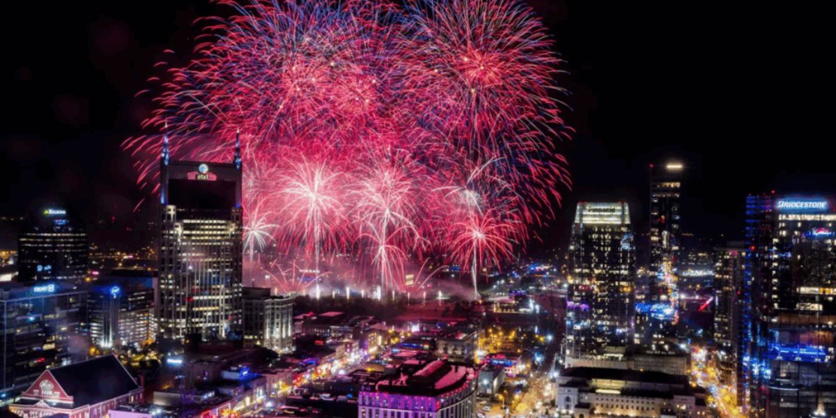 New Year Fireworks Nashville 2025 Downtown Show Details, Viewing Areas, and Nearby Events