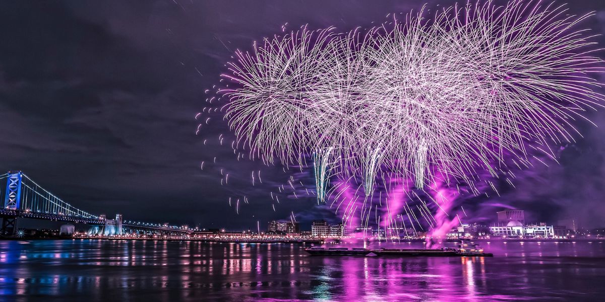 New Year Fireworks Philadelphia 2025 Show Details, Viewing Areas, and Nearby Events