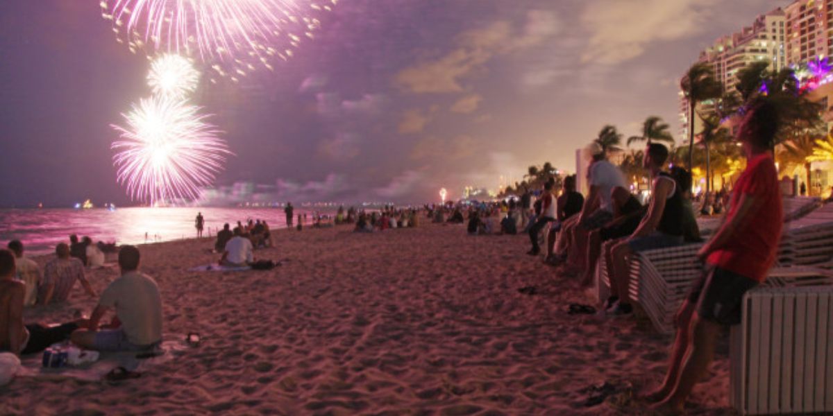 New Year’s Eve Fireworks Fort Lauderdale (2025) Full list of Places with Timings