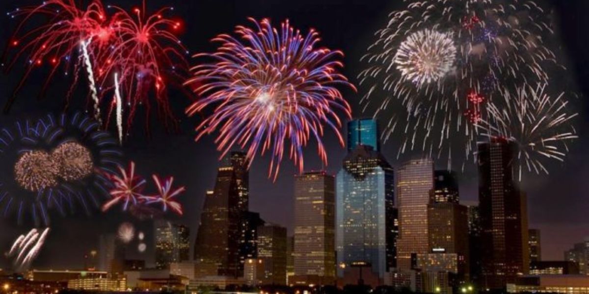 New Year’s Eve Fireworks Houston (2025) Full list of Places with Timings