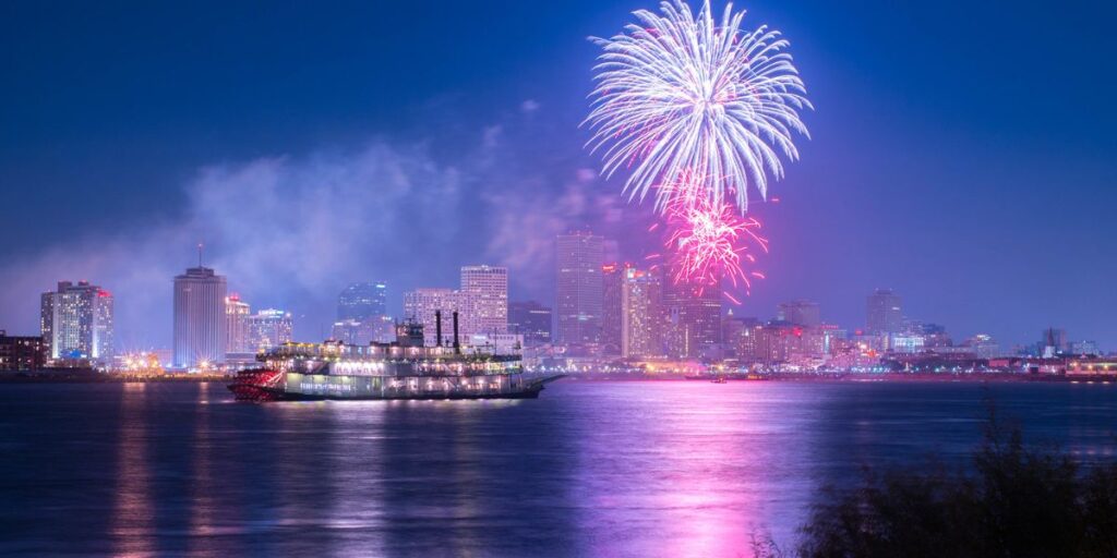New Year’s Eve Fireworks Louisiana (2025) Full List of Places with Timings (1)