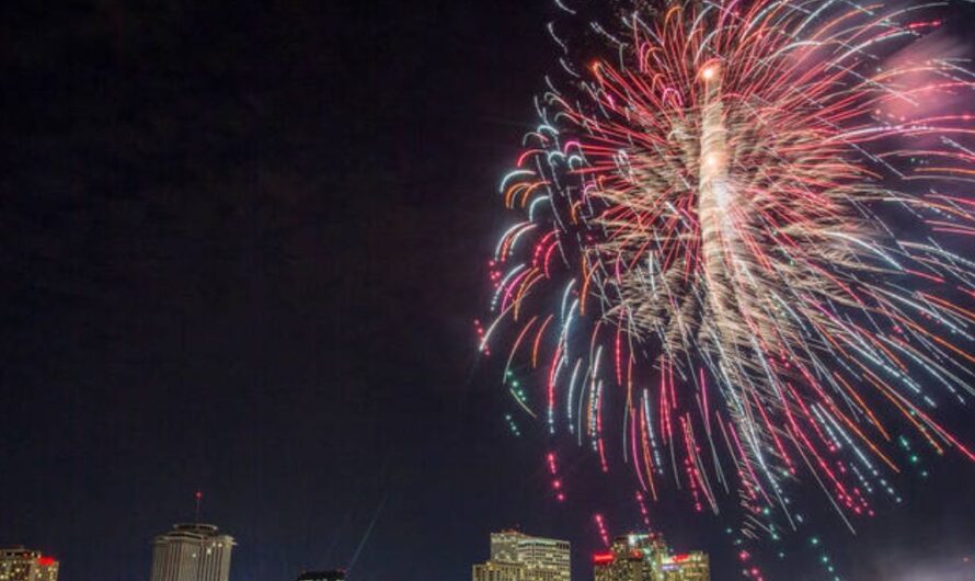 New Year’s Eve Fireworks Louisiana (2025) Full List of Places with Timings