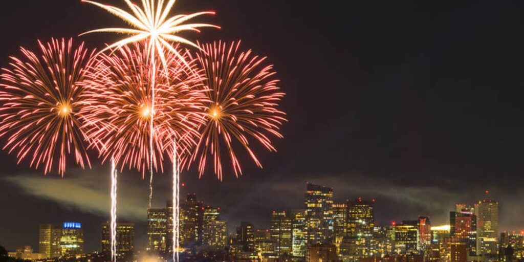 New Year’s Eve Fireworks Massachusetts (2025) Full List of Places with Timings (1)