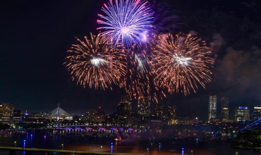 New Year’s Eve Fireworks Massachusetts (2025) Full List of Places with Timings