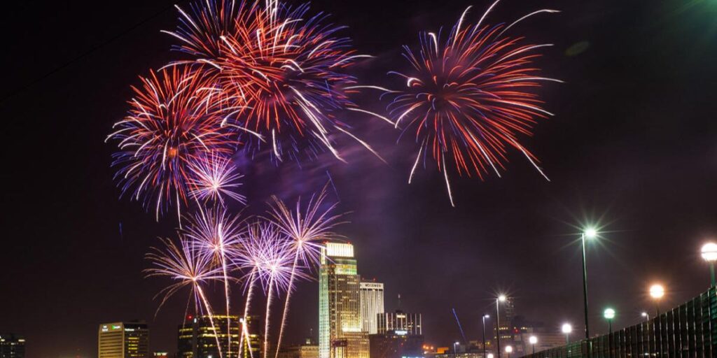 New Year’s Eve Fireworks Nebraska (2025) Full list of Places with Timings (1)