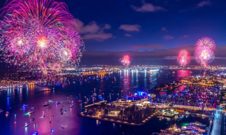 New Year’s Eve Fireworks San Diego (2025) Full list of Places with Timings