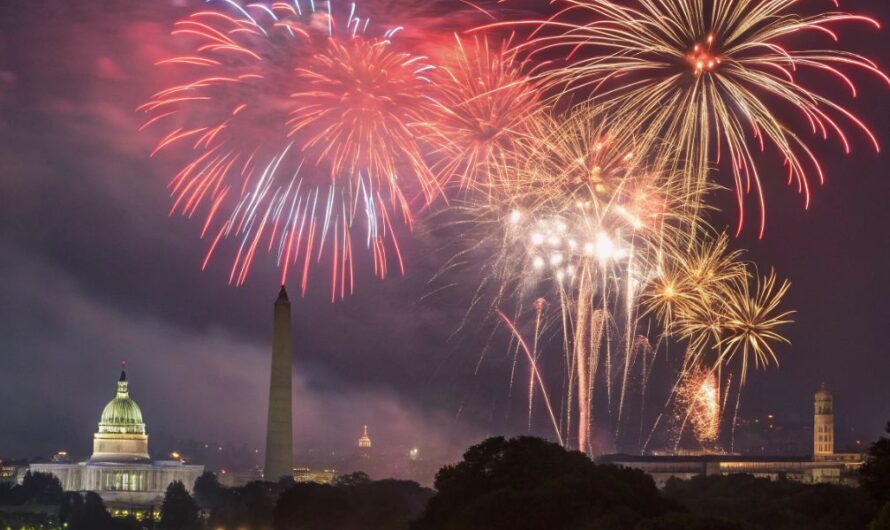New Year’s Eve Fireworks Washington DC (2025) Full list of Places with Timings