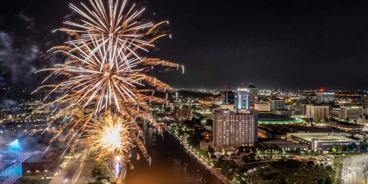New Year’s Eve Fireworks in Kansas (2025) Full List of Places with Timings