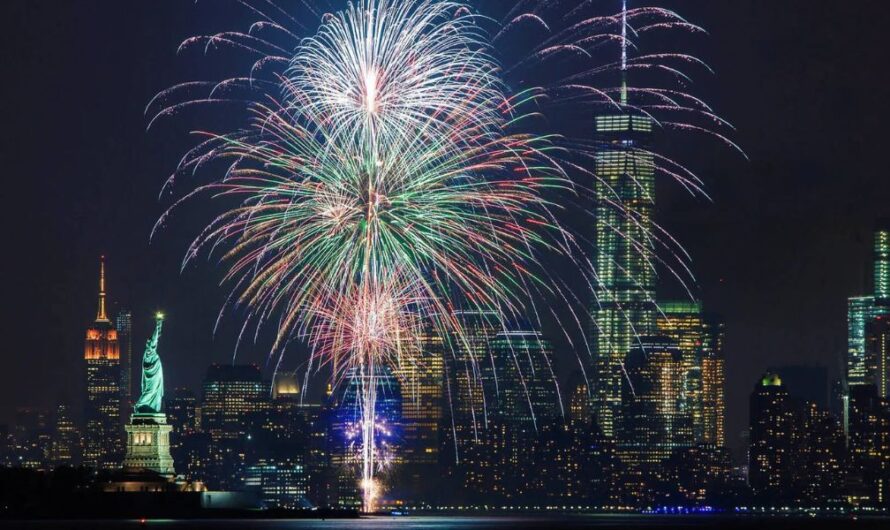 New Year’s Eve Fireworks in New York City (2025): Places with Timings