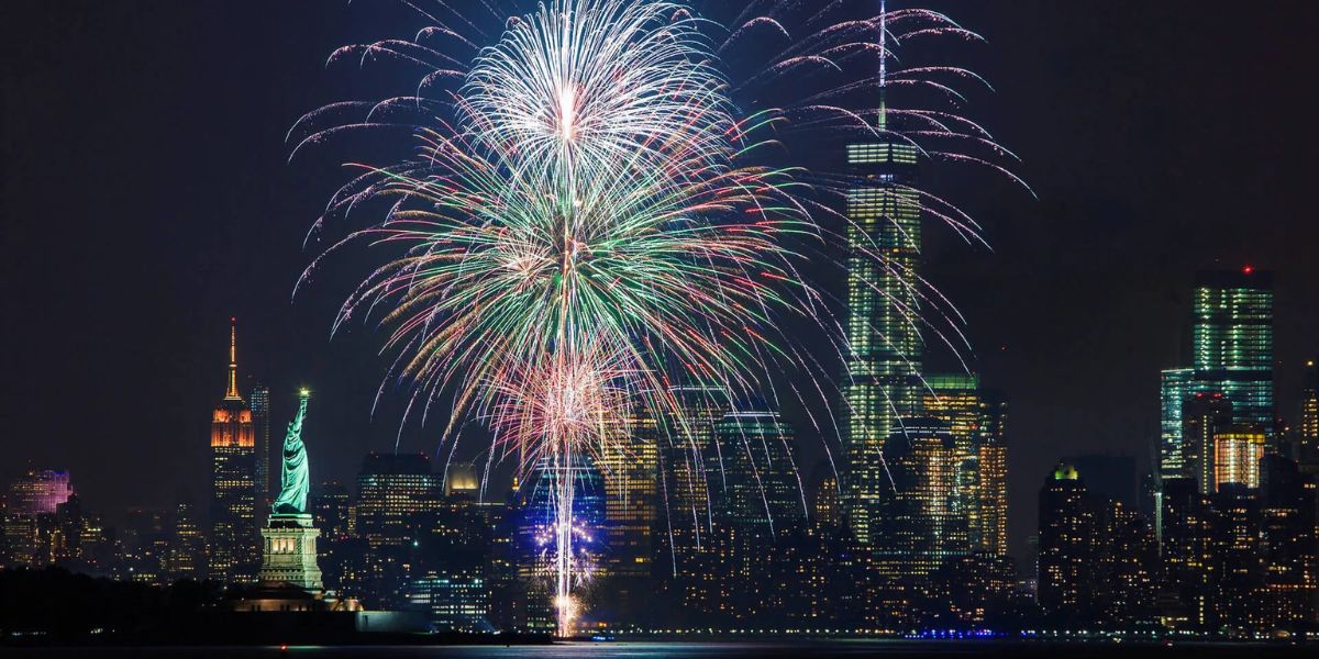 New Year’s Eve Fireworks in New York City (2025) Places with Timings