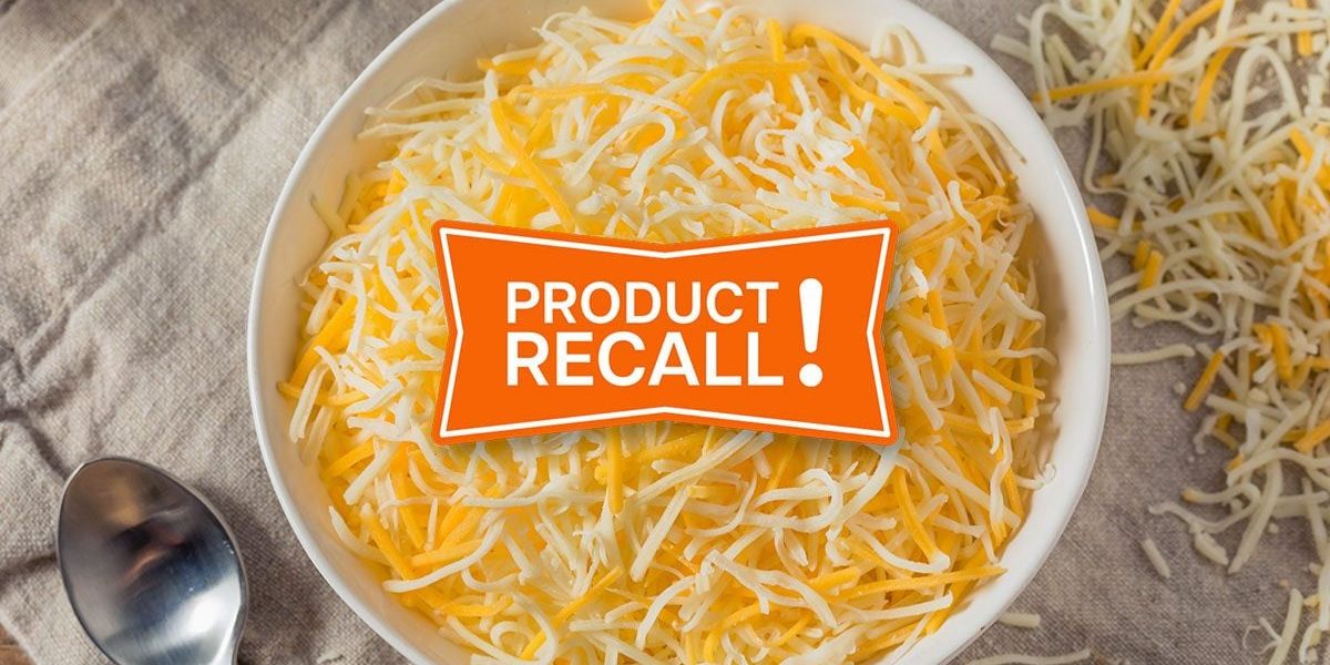 Shredded Cheese Recalled Across 31 States Over Metal Contamination Risk