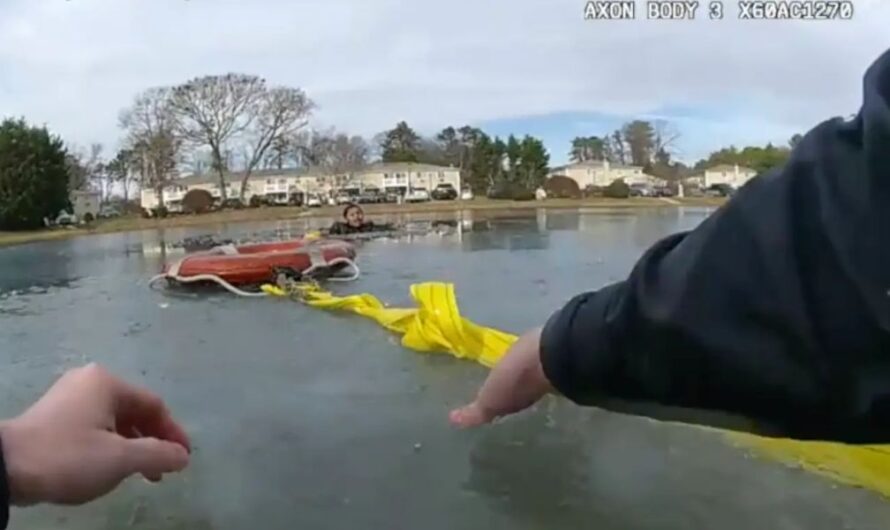 8-Year-Old Boy Rescued from Frozen Pond by Suffolk County Officers