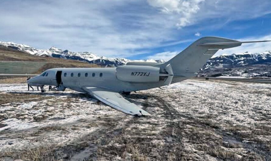Business Jet Blown Off Colorado Runway by Sudden Wind Gust, Officials Say
