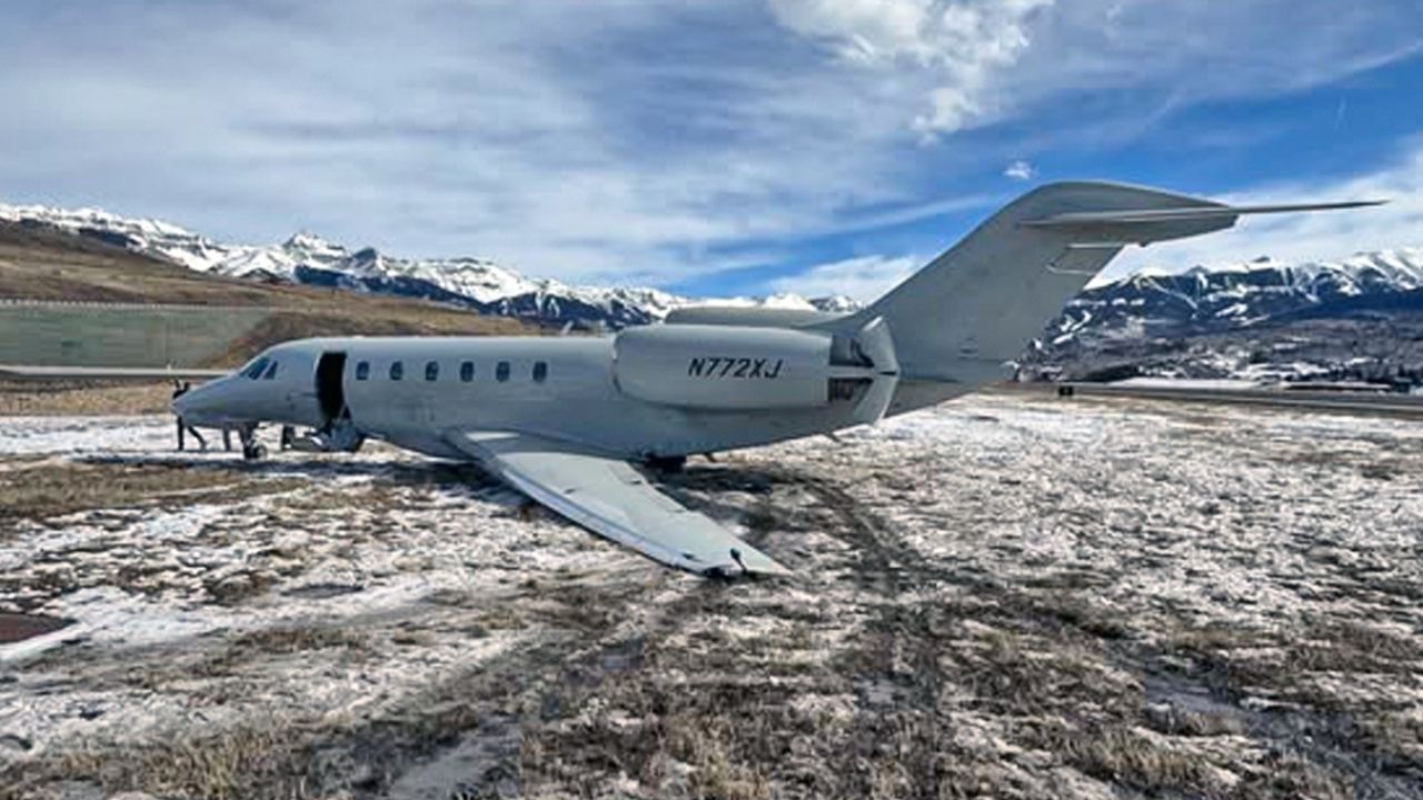 Business Jet Blown Off Colorado Runway by Sudden Wind Gust, Officials Say