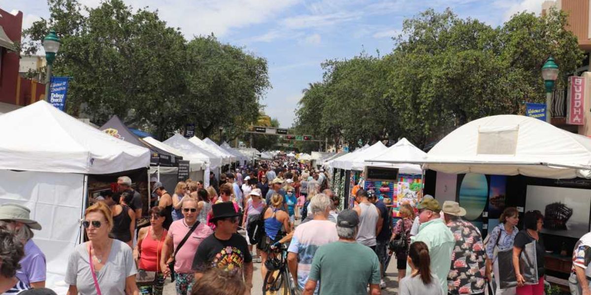 Downtown Delray Beach Winter Art Festival 2026 Event Date, Location, and Art Highlights