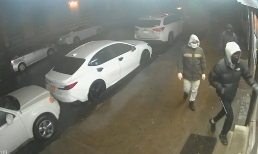 Masked Gunmen Rob Bronx Bodega of Cash and Jewelry in Late-Night Heist Caught on Video