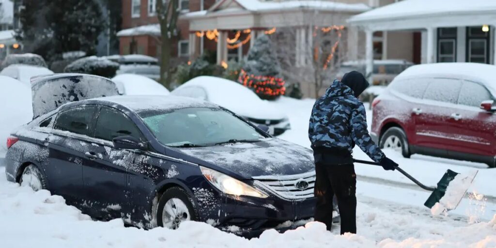 Retired NYPD Sergeant Dies After Heart Attack While Shoveling Snow ...