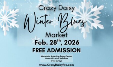 Crazy Daisy Winter Blues Market Sandy, Utah 2026 Date, Location, Hours, and Event Details