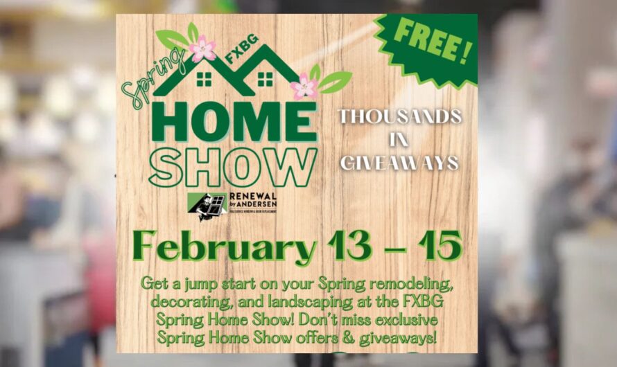 Fredericksburg Spring Home Show, Virginia 2026: Dates, Location, Hours, and Event Highlights