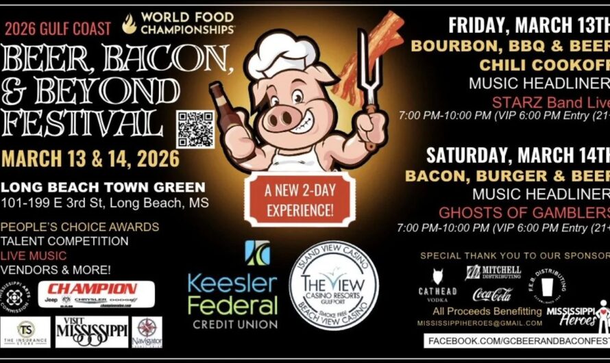 Gulfport Beer and Bacon Fest, Mississippi: Dates, Location, Hours, and Event Highlights