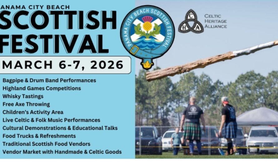 Panama City Beach Scottish Festival, FL 2026: Event Dates, Highland Games, Entertainment & What to Expect