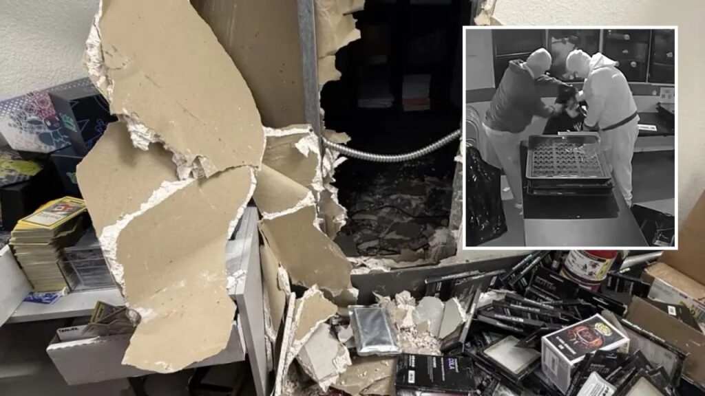 Pokémon Card Heist: Thieves Tunnel Into Anaheim Shop, Steal Nearly ...