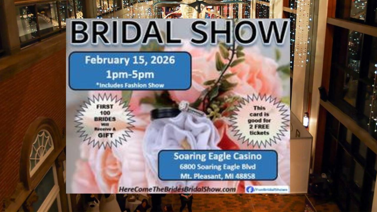 Soaring Eagle Bridal Show Mount Pleasant, Michigan 2026 Date, Location, Hours, and Event Highlights