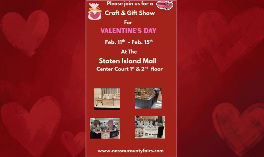 Staten Island Valentine’s Craft and Gift Show NY 2026: Dates, Location, Hours, and Event Details