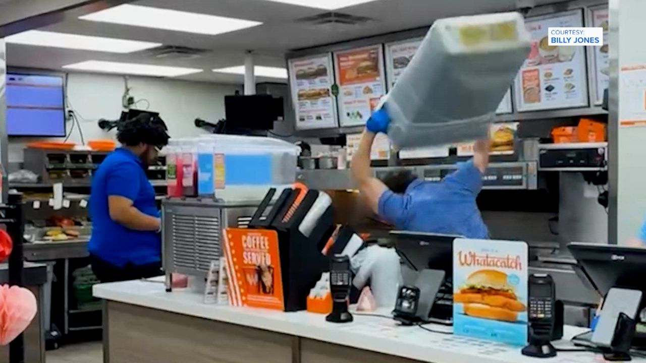 Viral Video Shows Texas Whataburger Workers Fighting Back After Alleged Drunken Attack