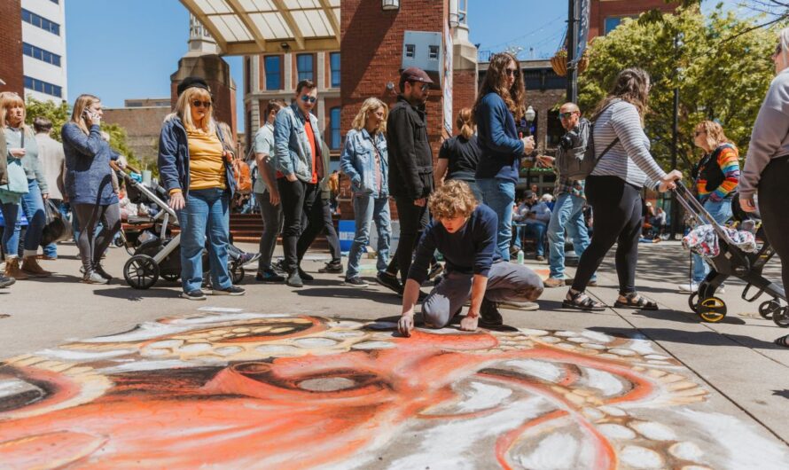 300+ Artists Will Turn Knoxville Streets Into Art—This Chalk Festival Is a Must-See