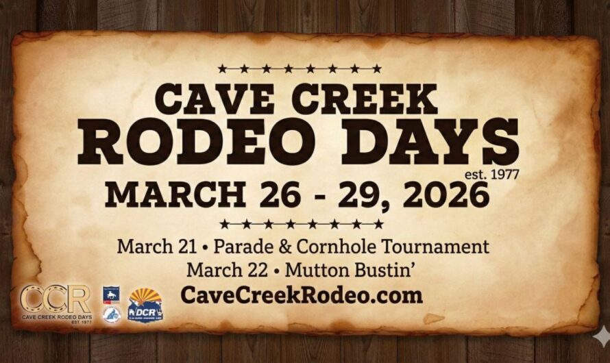 Cave Creek Rodeo Days Returns Arizona in 2026 With PRCA Rodeo, Parade and Western Festivities