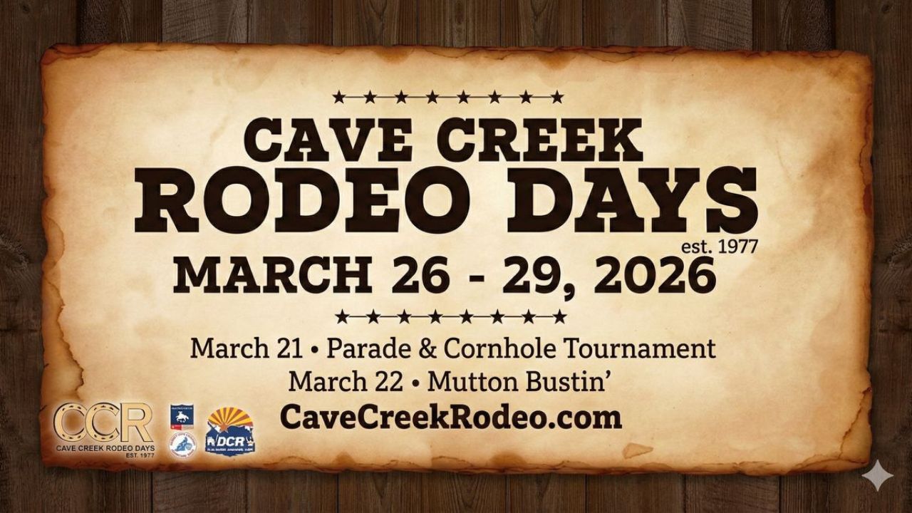 Cave Creek Rodeo Days Returns Arizona in 2026 With PRCA Rodeo, Parade and Western Festivities